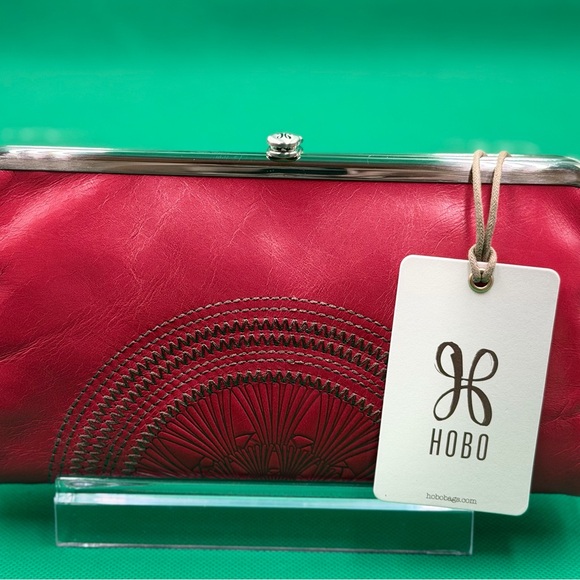 HOBO Handbags - HOBO Cherry Red Clutch